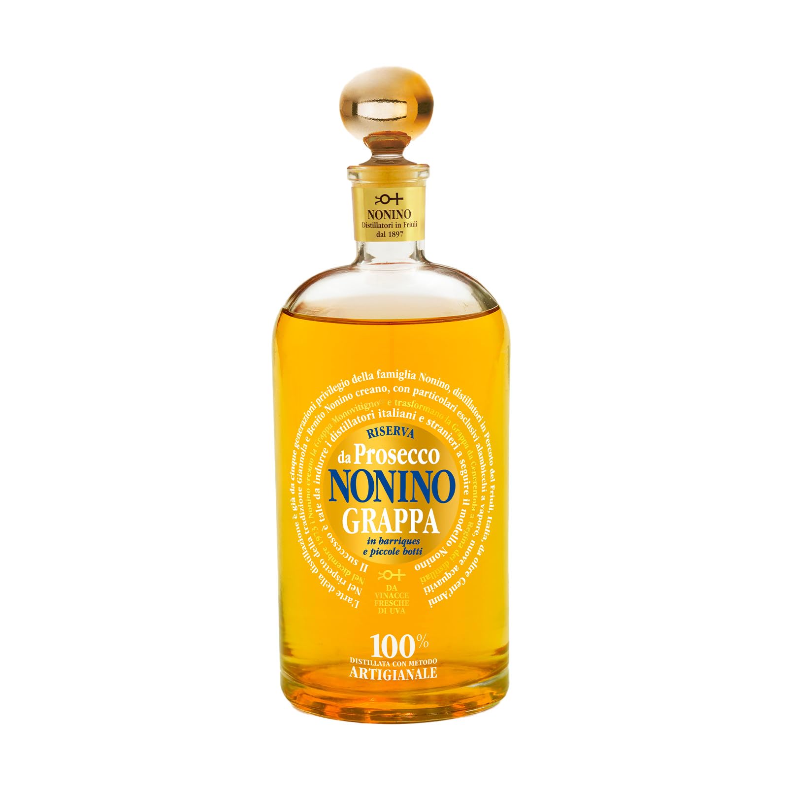 Nonino Grappa Il Prosecco Monovitigno Riserva in Geschenkpackung (1 x 0.7 l)