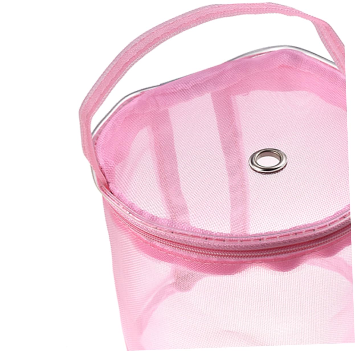 Alipis 3piezas Bolsa De Almacenamiento De Hilo Para Ganchillo Bolsa Organizadora De Nylon Asa Resistente y Duradera Pequeña Color Rosa