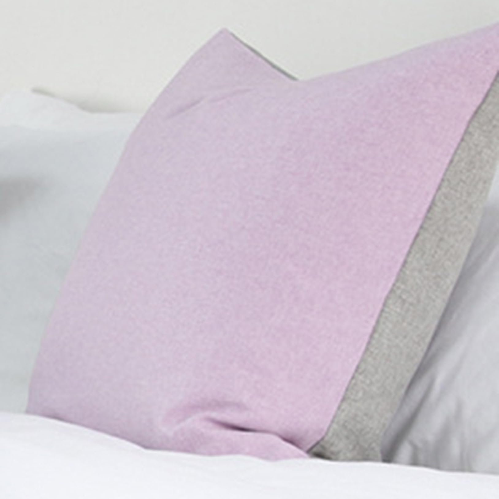 Chemin de lit moderne en lin violet pour lit king size, écharpe et jeté de lit décoratif