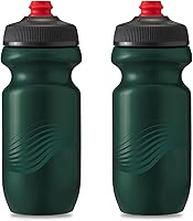 Vista 17 de Polar Bottle Breakaway Single Wall by HydraPak (20oz, 24oz, 30oz) - BPA-Free, Cycling & Sports Squeeze Bottle Blanco