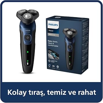 Philips 5000 Serisi Tıraş Makinesi S5445/03, Sinekkaydı Tıraş, Islak ve Kuru Kullanım