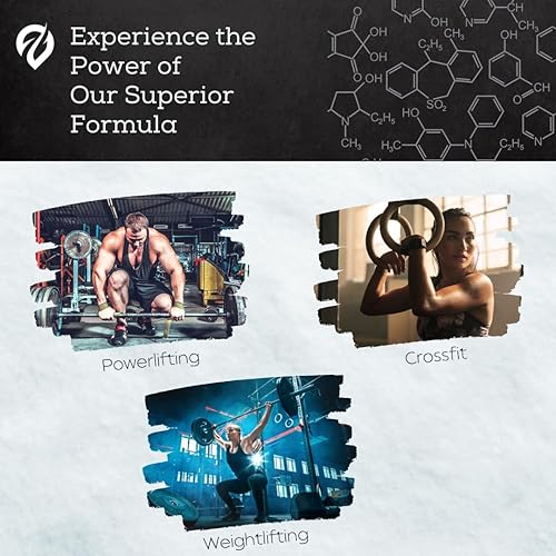 Miniatura 7 de Liquid Chalk, Mess Free Gym Chalk for Weightlifting, Gymnastics, Rock Climbing, Dancing, and Lifting. Sweat Resistant and Long Lasting for Stronger