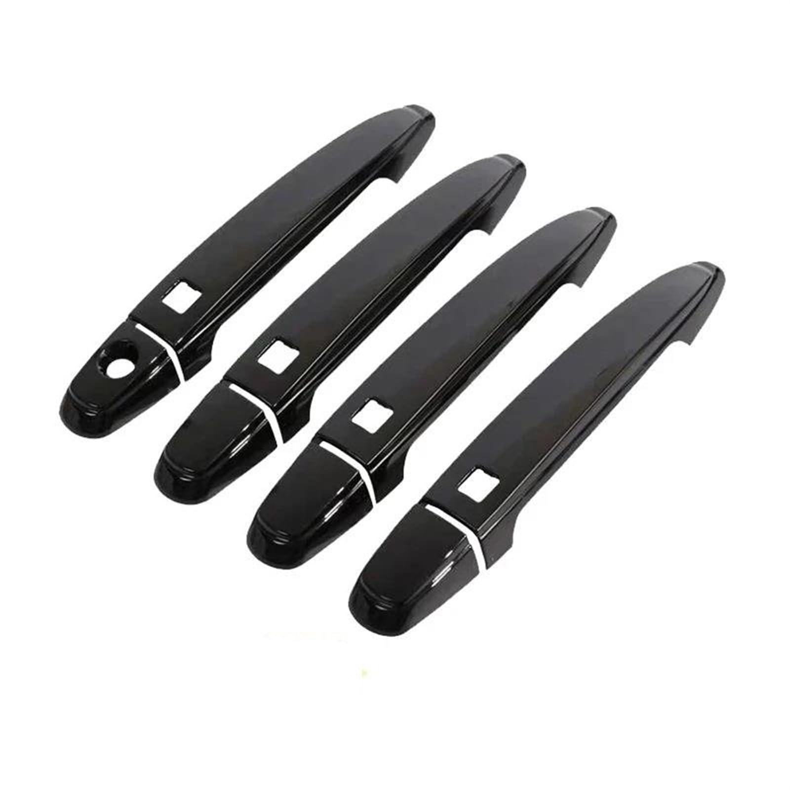 NOHEEU Car Door Handle Cover Exterior Trim Decorative Accessories for Toyota for Tacoma MK2 2005-2015(Style 8)