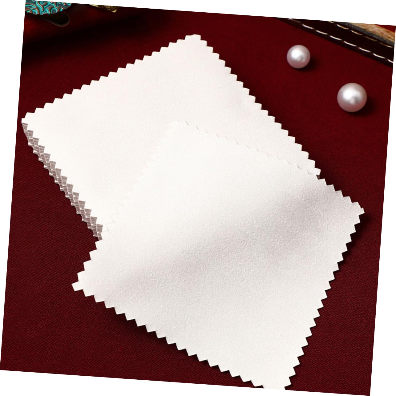 FRCOLOR Panno per La Pulizia Lucidatura in Microfibra per Gioielli Pulitore Panni per La Pulizia dei Gioielli Salviette Lucidanti Pulitore per Gioielli Panno per La Pulizia
