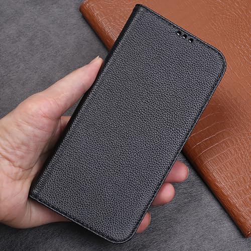 Étui clapet iPhone 17 Pro noir protection intégrale cuir - 6