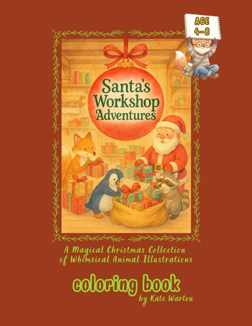 Santa’s Workshop Adventures: A Magical Christmas Coloring Journey Through Santa’s Toy-Making World