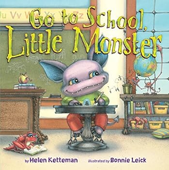 Paperback Go To School, Little Monster Book