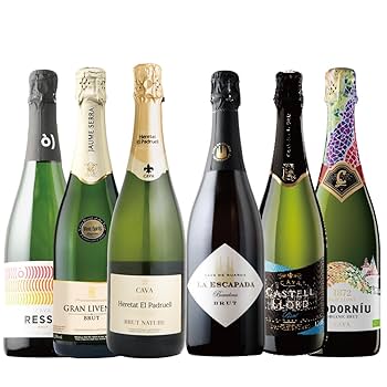 Amazon.co.jp: スパークリング ワイン カヴァ 6本セット 本格