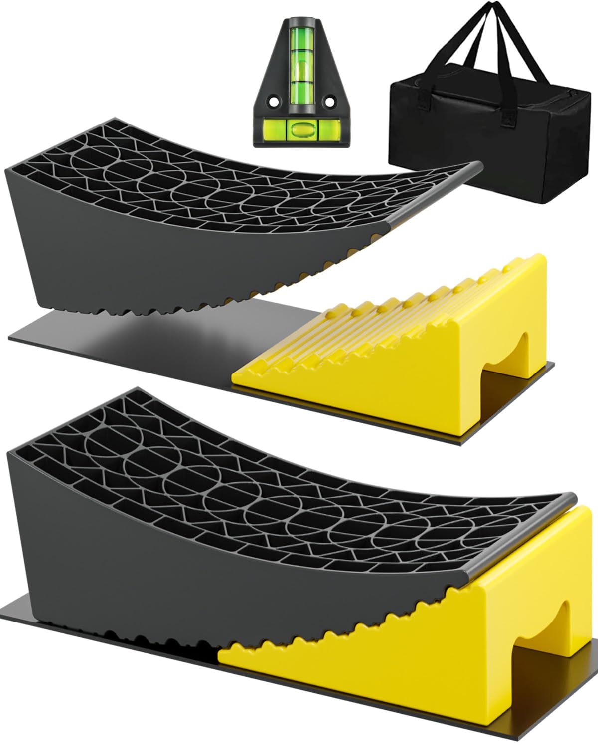 Snapklik.com : RV Leveling Blocks Ramp Kit, 2 Packs Camper Leveler ...