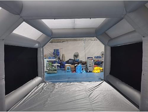 Miniatura 8 de Tienda de campaña de pintura inflable, tienda de campaña de pintura en aerosol, cabina de aerosol portátil para casa de coche, cabina de pintura