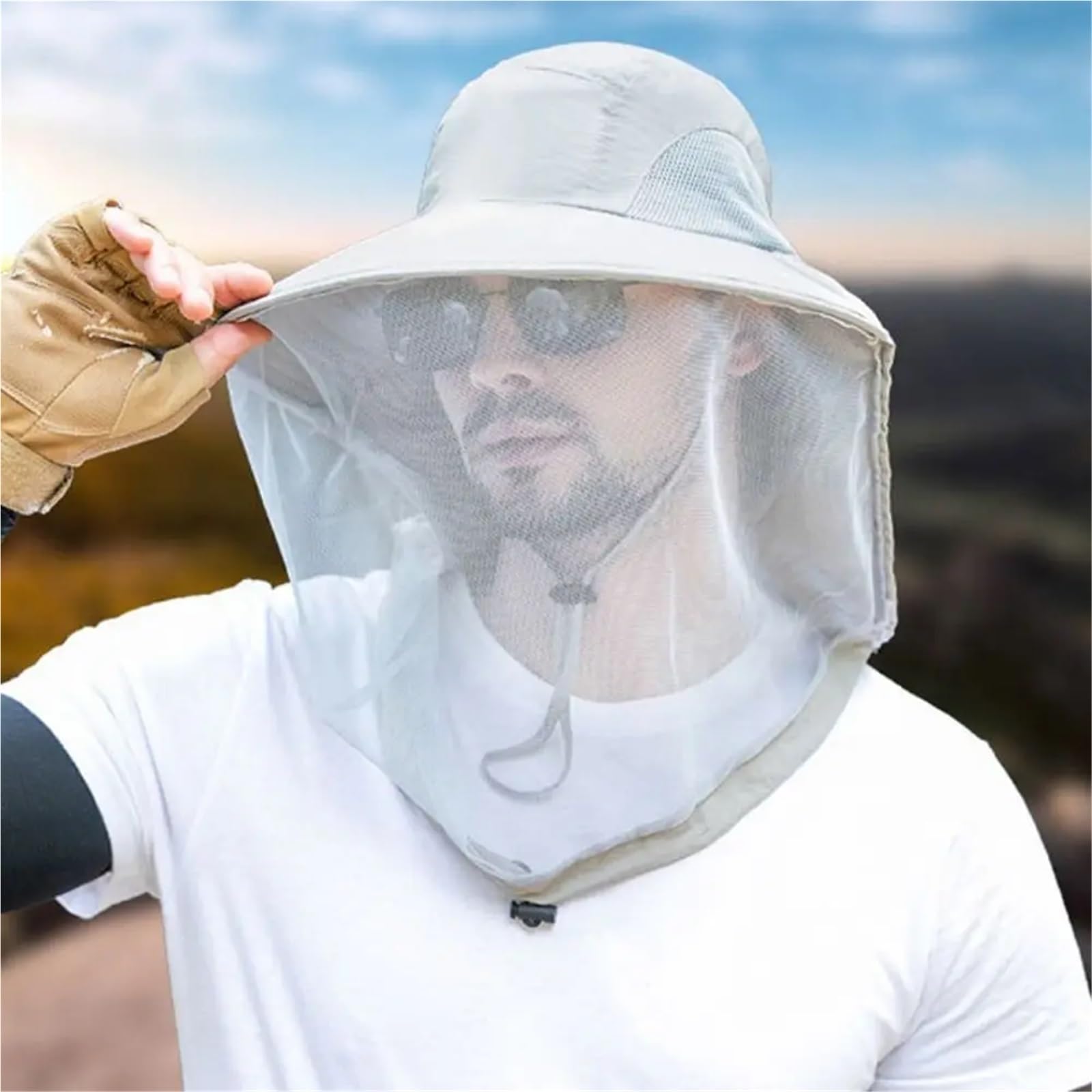 Oddychający Head Net Hat