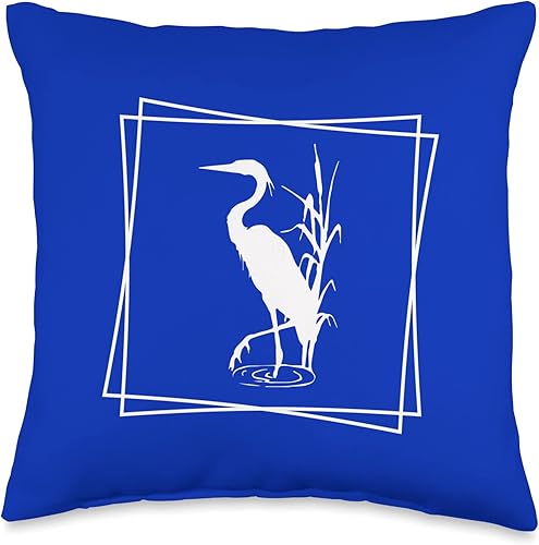 Miniatura 4 de Pelican Bird Swan Natural Reeds Water Animal Egg Throw Pillow, 18x18, Multicolor