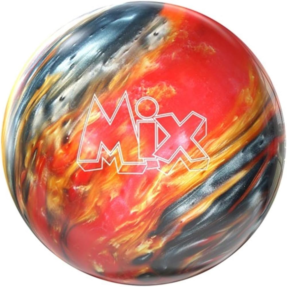 Storm Mix PREDRILLED Bowling Ball Max 85 OFF Red Gold 6lbs Silver