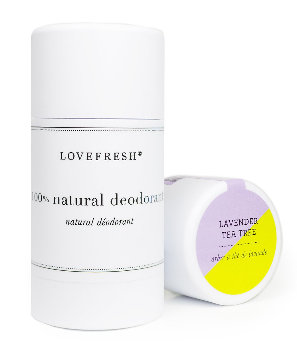 LOVEFRESHAll Natural Deodorant Aluminium Free (Lavender Tea Tree) (110ml)
