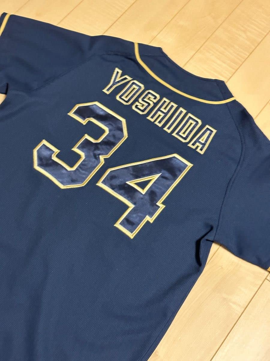 吉田正尚 サードユニフォーム ハイクオリティ 34 オリックス