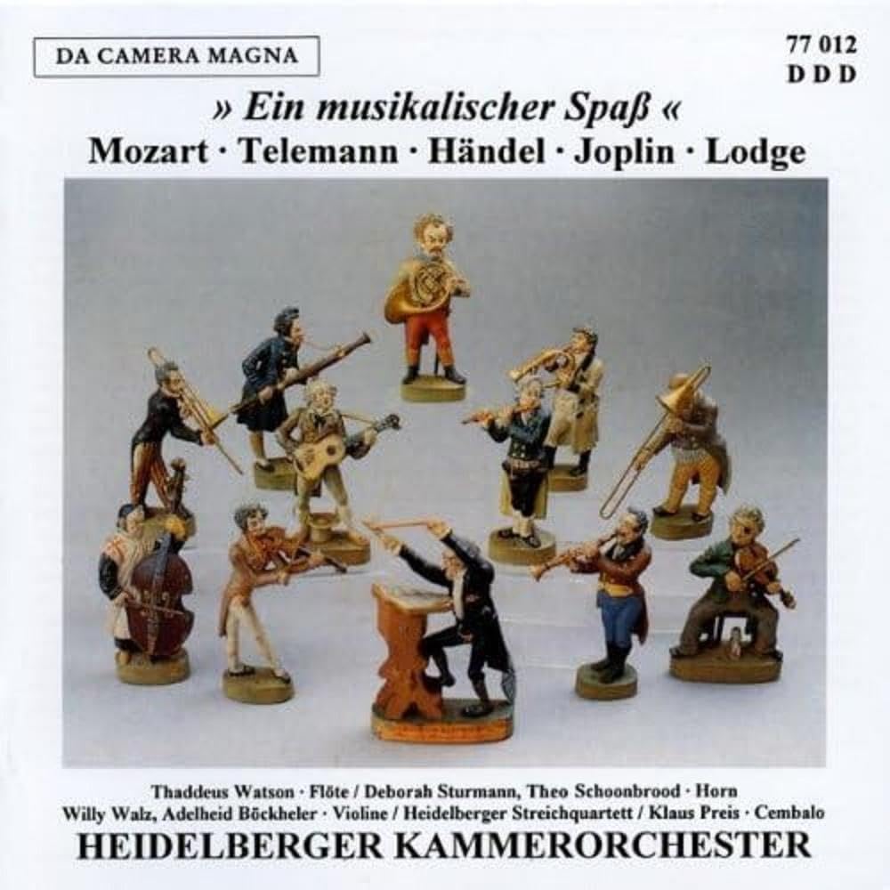 Ein musikalischer Spass - Works by Handel/Joplin/Lodge/Mozart/et. al.