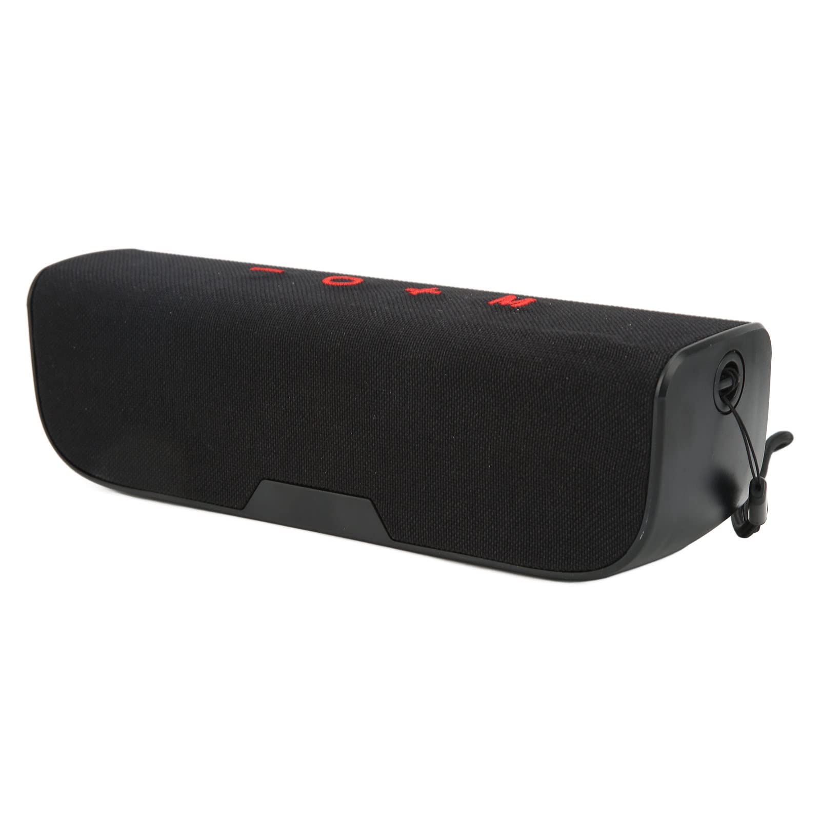 Acouto Altavoz Inalámbrico 10W IPX5 Impermeable FM AUX 3000mAh Micrófono Incorporado Altavoz Portátil para Acampar Al Aire Hogar Negro Rojo Seguro Confiable Que Utiliza Este IPX5 a Multi (Negro Rojo)