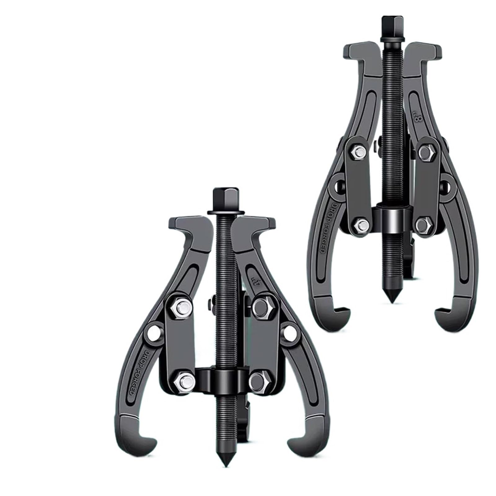 Estrattore per ingranaggi a 3 ganasce Estrattore a tre griffe 1pc Utensile for cuscinetti commutabile a due griffe/a tre griffe in acciaio al carbonio for ingranaggi forgiati | 6"