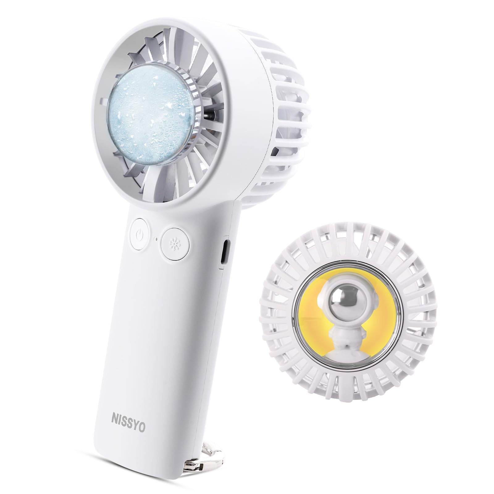 Amazon | NISSYO【日本正規品・宇宙カプセルデザイン】 ハンディファン