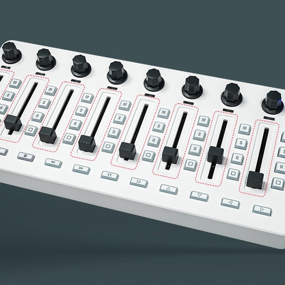 25,5 cm bianco per console midi con 43 tasti 25,5 cm bianco per midi | Connettività BT senza soluzione di continuità, interfaccia USB, compatibile con il sistema operativo principale