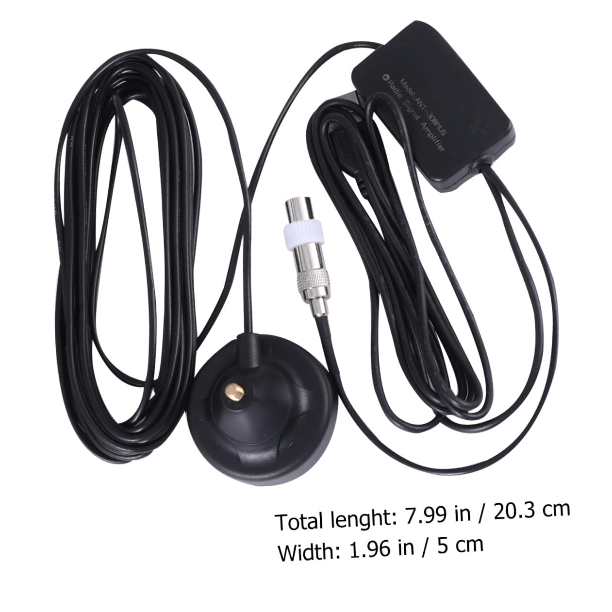 ARTIBETTER Antena De Radio Hogar Sencilla y Duradera Plus Amplificador De Antena De Radio para Escucha Exteriores