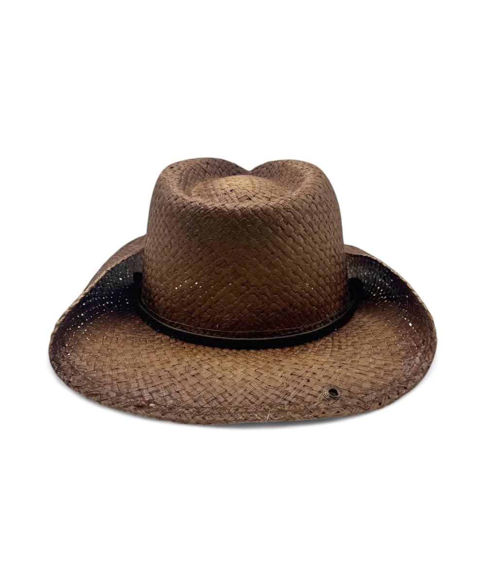 Peter Grimm Strohhut Round Up Cowboyhut - Stilvoller und vielseitiger Strohhut für Damen und Herren - Einheitsgröße