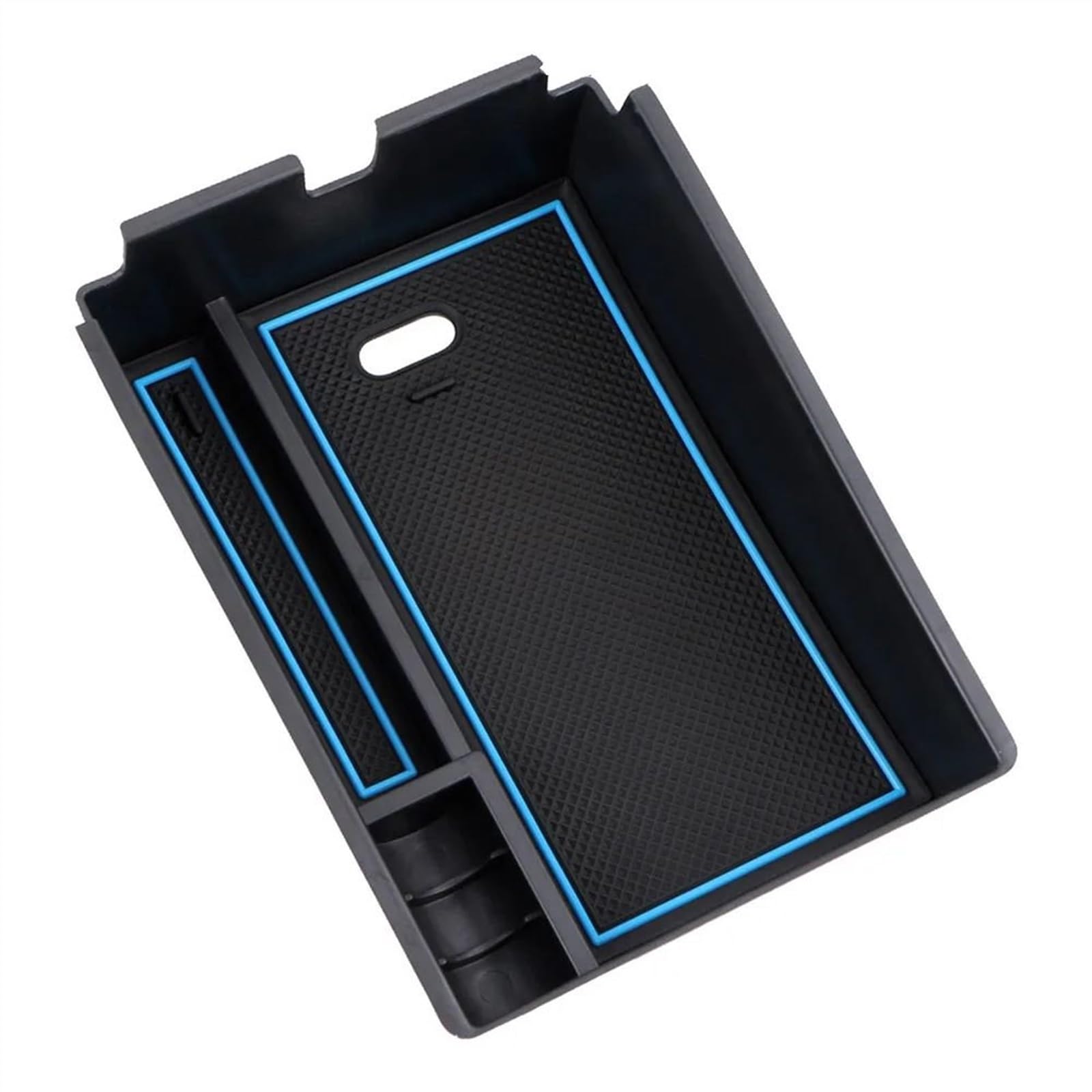 FVBFCDX Armrest Organizer Compatible With Kia For Sportage NQ5 2022 Car Central Control Armrest Storage Box Automotive Interior Accessories(Blue)