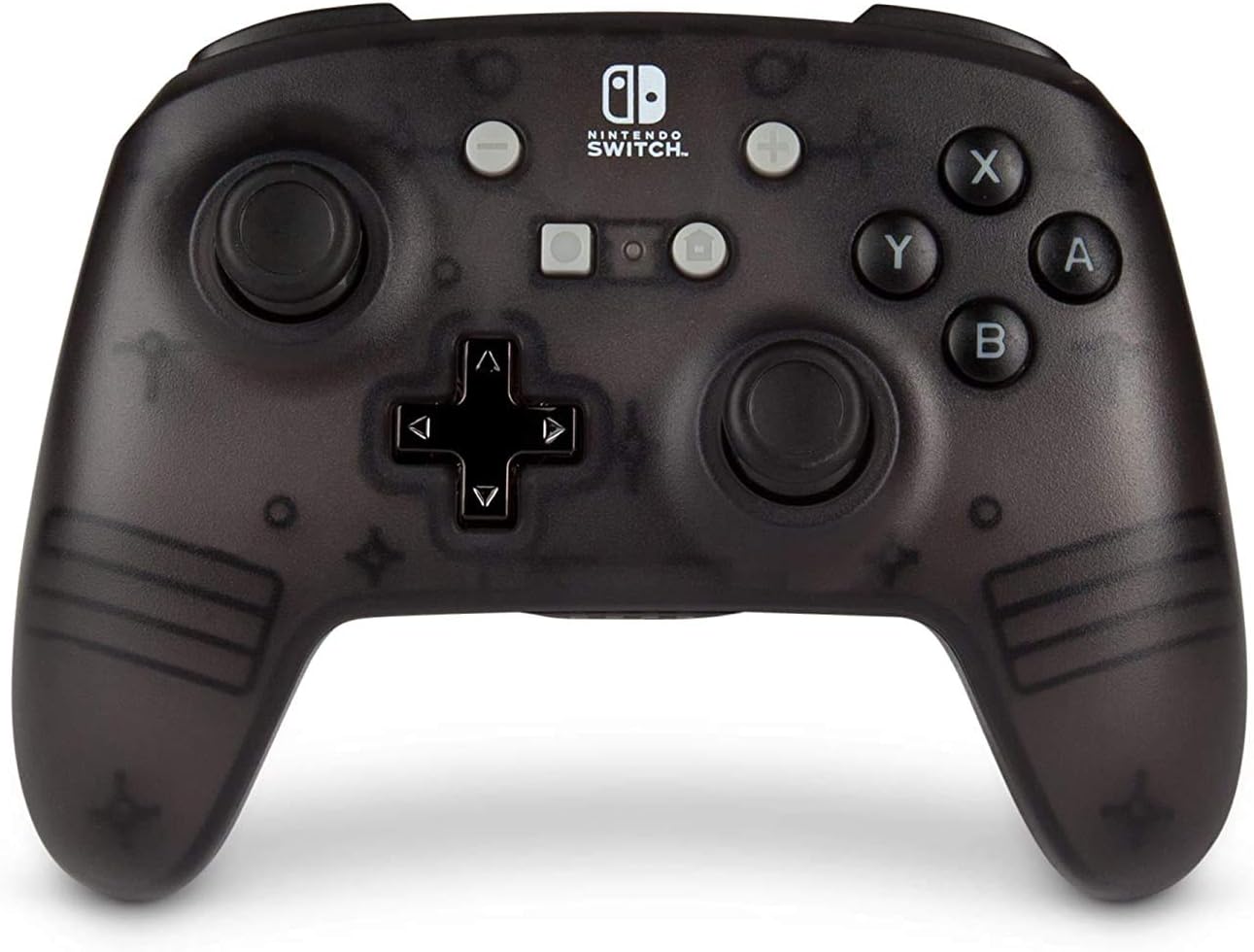 PowerA Enhanced Wireless Controller for Nintendo Switch - Black Frost (Renewed)