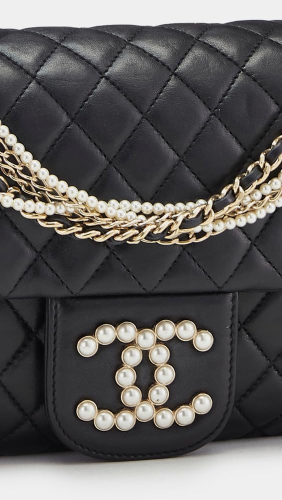 CHANEL Women's Pre-Loved Black Lambskin Westminster 10" Bag - Image 4