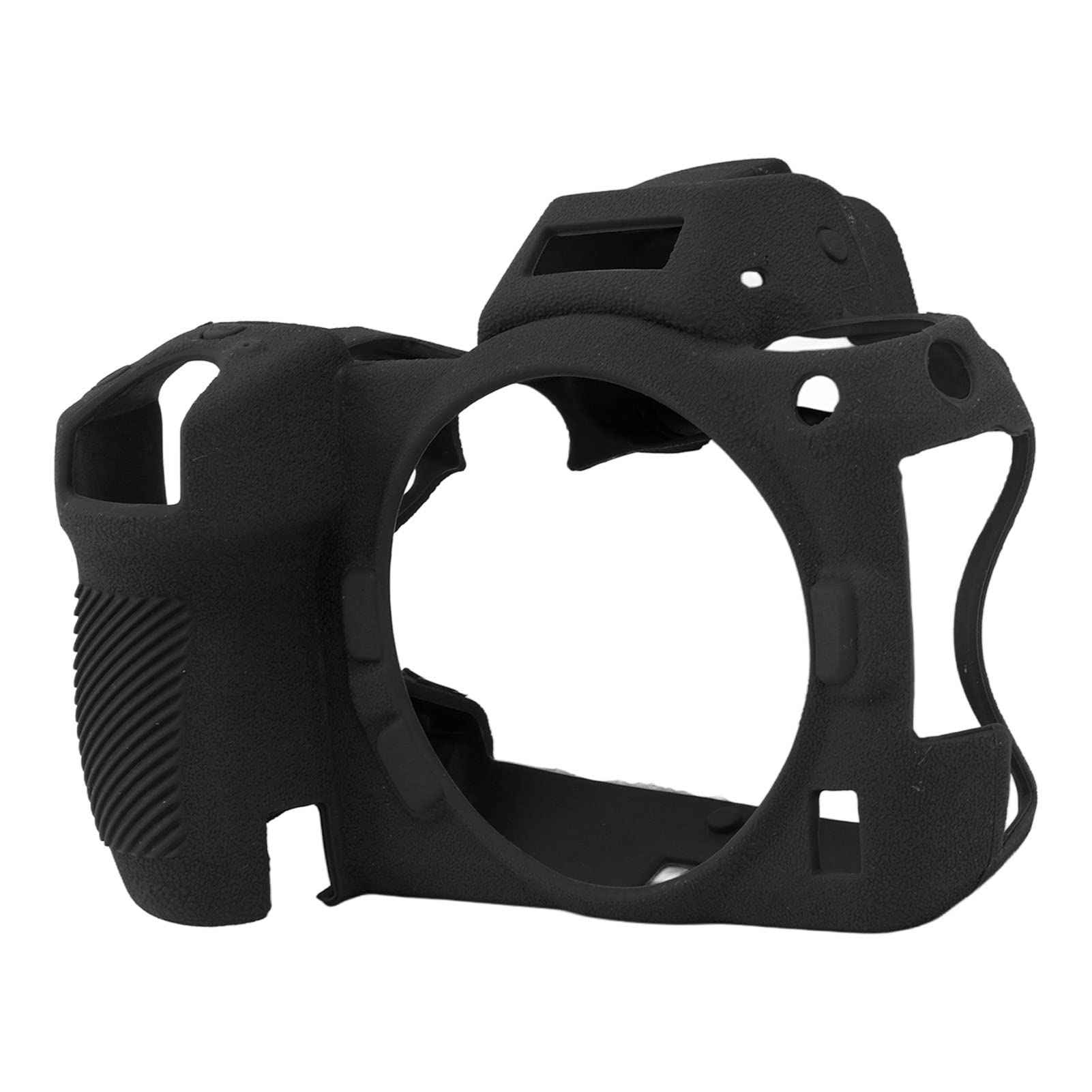 Custodia in Silicone per Fotocamera per Z5 Z6II Z7II, Custodia Protettiva Antiurto Antiscivolo per Fotocamera Mirrorless per Z5 Z6II Z7II (Nero)