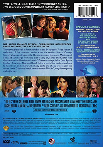 The O.C. Complete Second Season DVD ideal para maratones nostálgicos de series 3