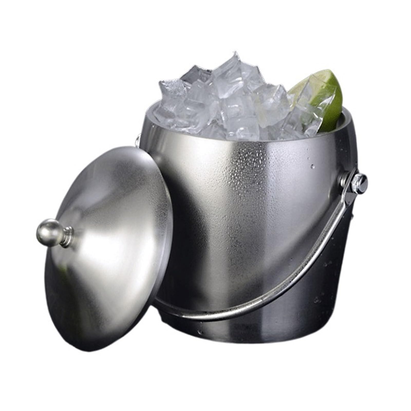 FZL02068LM Ice Bucket Portable Drum Shaped Ice Bucket Suitable for indoor and outdoor use Wine Cooler