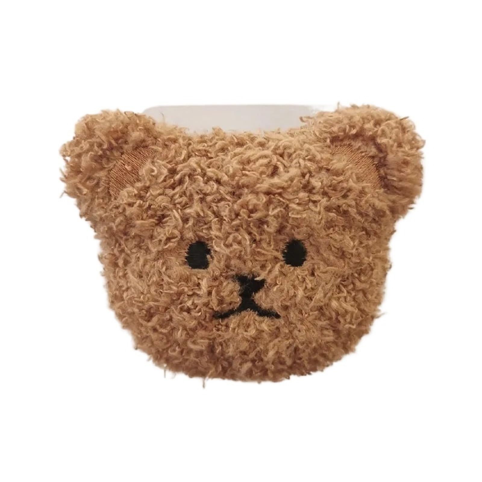 Mkyyioed Color 1 Adhesive Hooks 5Pcs Cartoon Wooden Hook Home Little Bear Plush Sticky Holder For Wall Key Coat Cute Kitchen Gadgets Bathroom Decorative(Color 1)