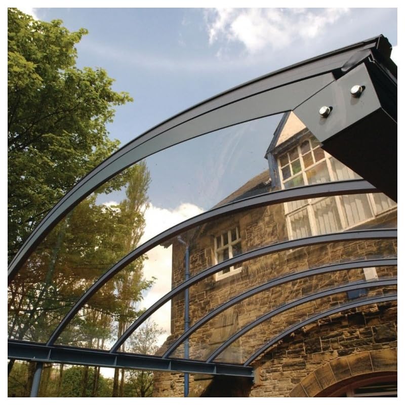 Lastra Policarbonato Compatto 5 mm Trasparente Protezione UV 300X900 mm