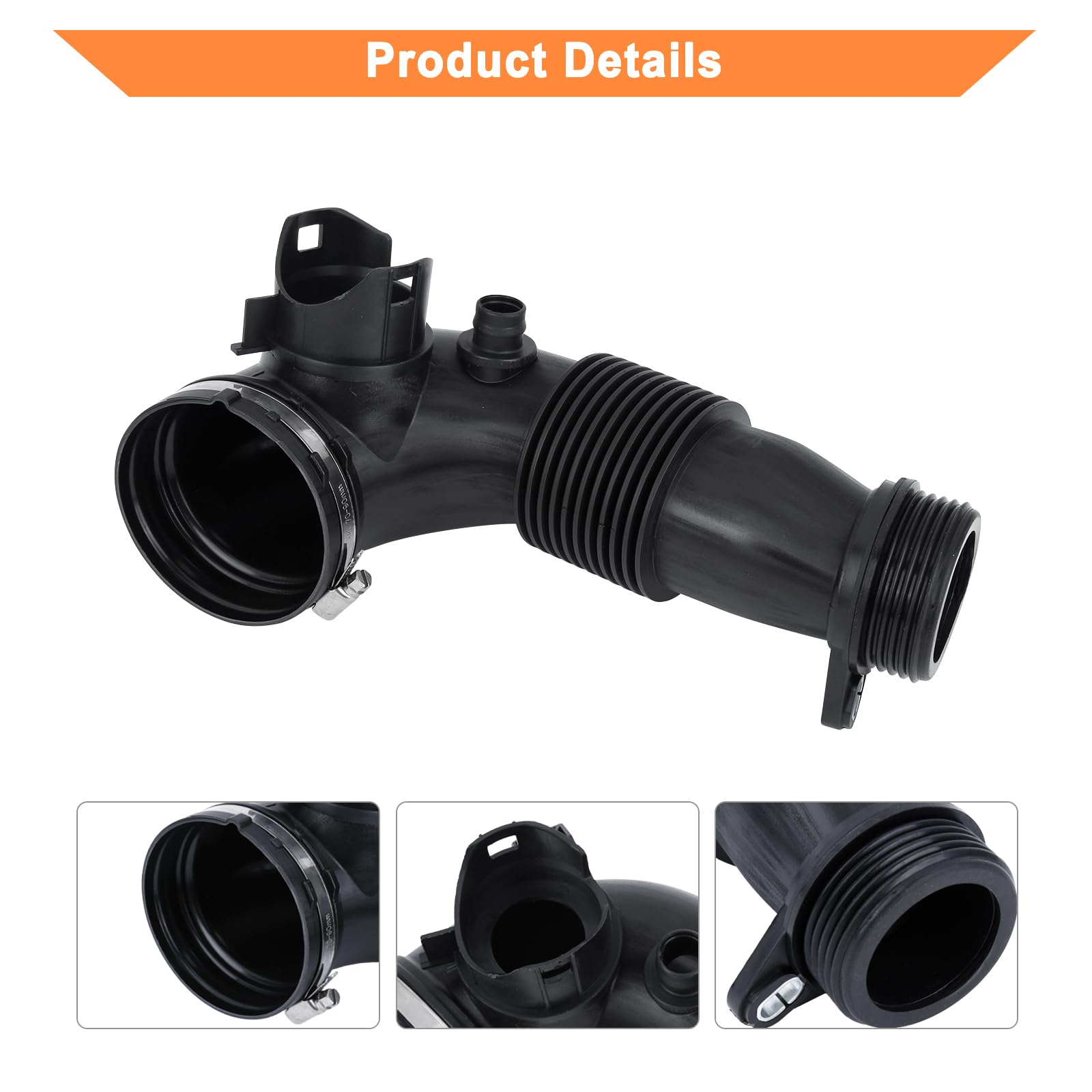 Engine Air Intake Hose Tube (With Clamps).Fit for 2012-2017 BMW