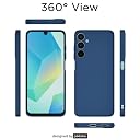 Pikkme Back Cover for Samsung Galaxy A16 5G | Camera Protection | Shockproof Soft Matte Silicon Back Case (Blue) gallery image