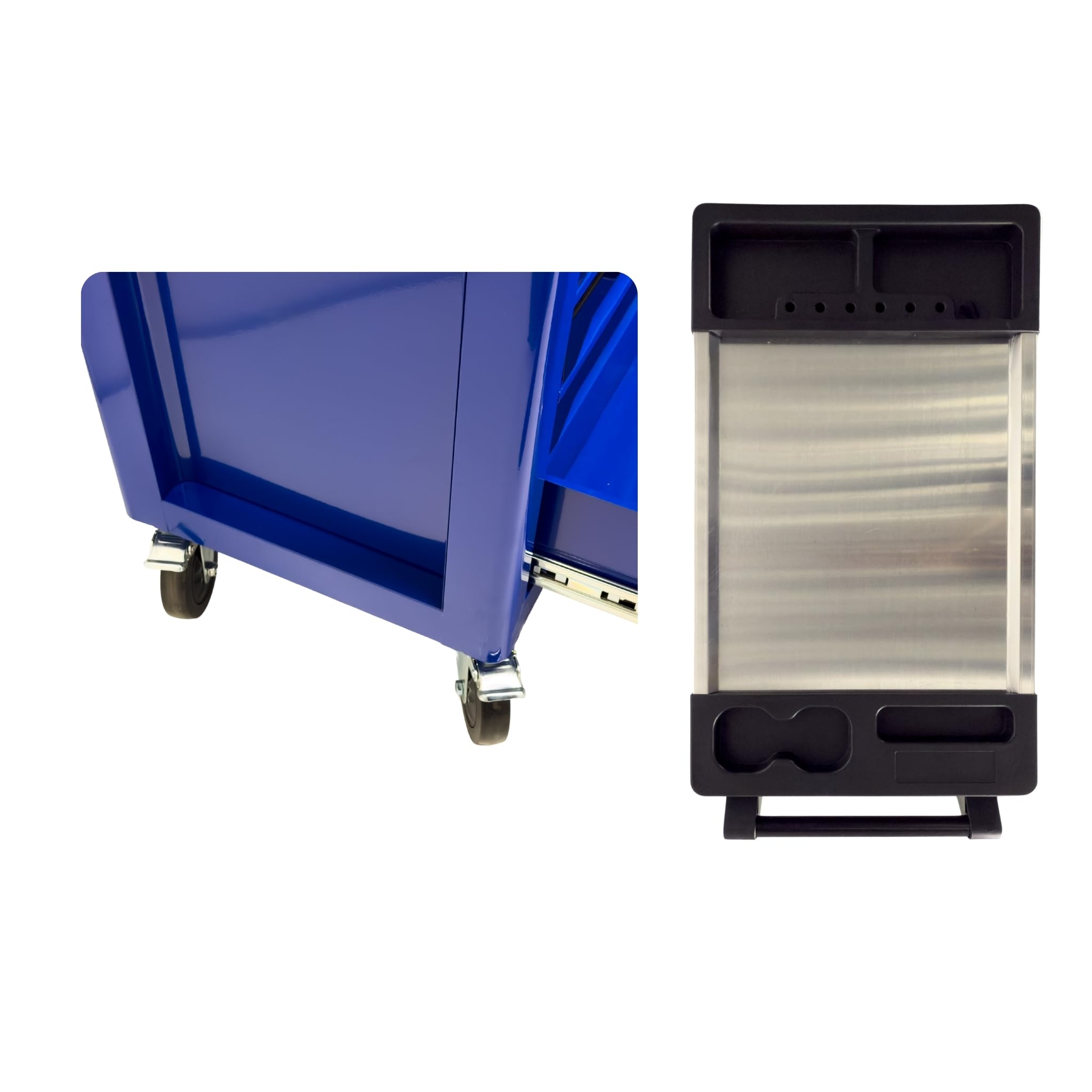 Metallo Blue 8/8 - Carro de herramientas con 8 cajones y herramientas