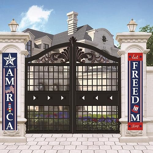 Miniatura 9 de Decoraciones patrióticas para el 4 de julio, decoración patriótica del Día de los Caídos para el Día del Trabajo de los Veteranos de la