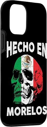 Vista 30 de iPhone 13 Pro Max Hecho en Morelos México - Bandera mexicana - Funda Morelos