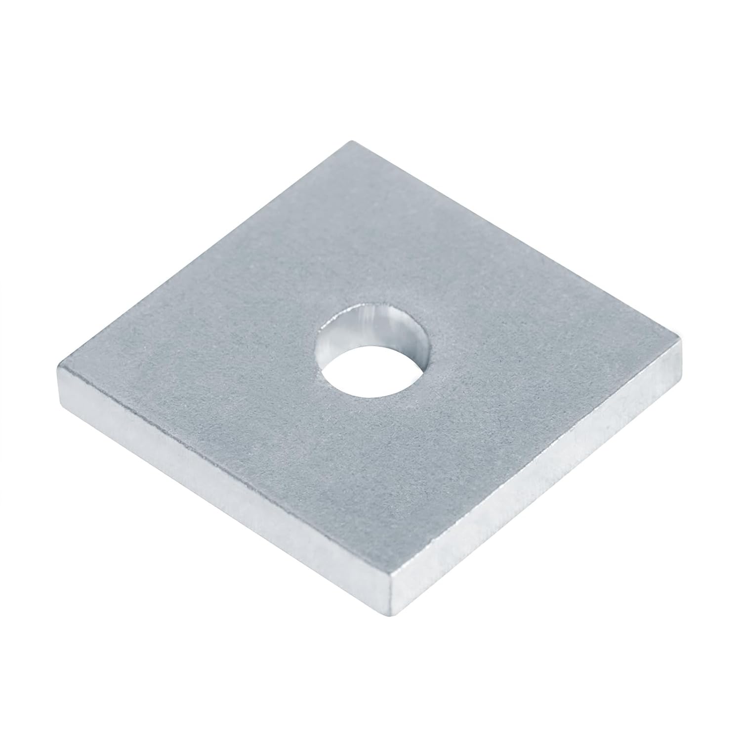 20 Pack Square Strut Washer Plate, 1/4" Bolt Size, Fit 1-5/8" Strut Channel, 7/32" Thick