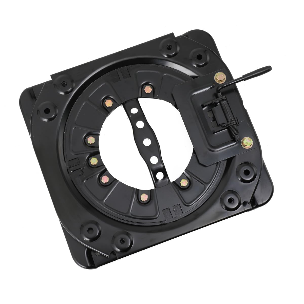 Base Girevole per Sedile Console Girevole a 360°, Base del Sedile Girevole per Auto Sedile per Impieghi Gravosi Base, 130 kg Carico Universale per Furgoni, Camper e Autobus