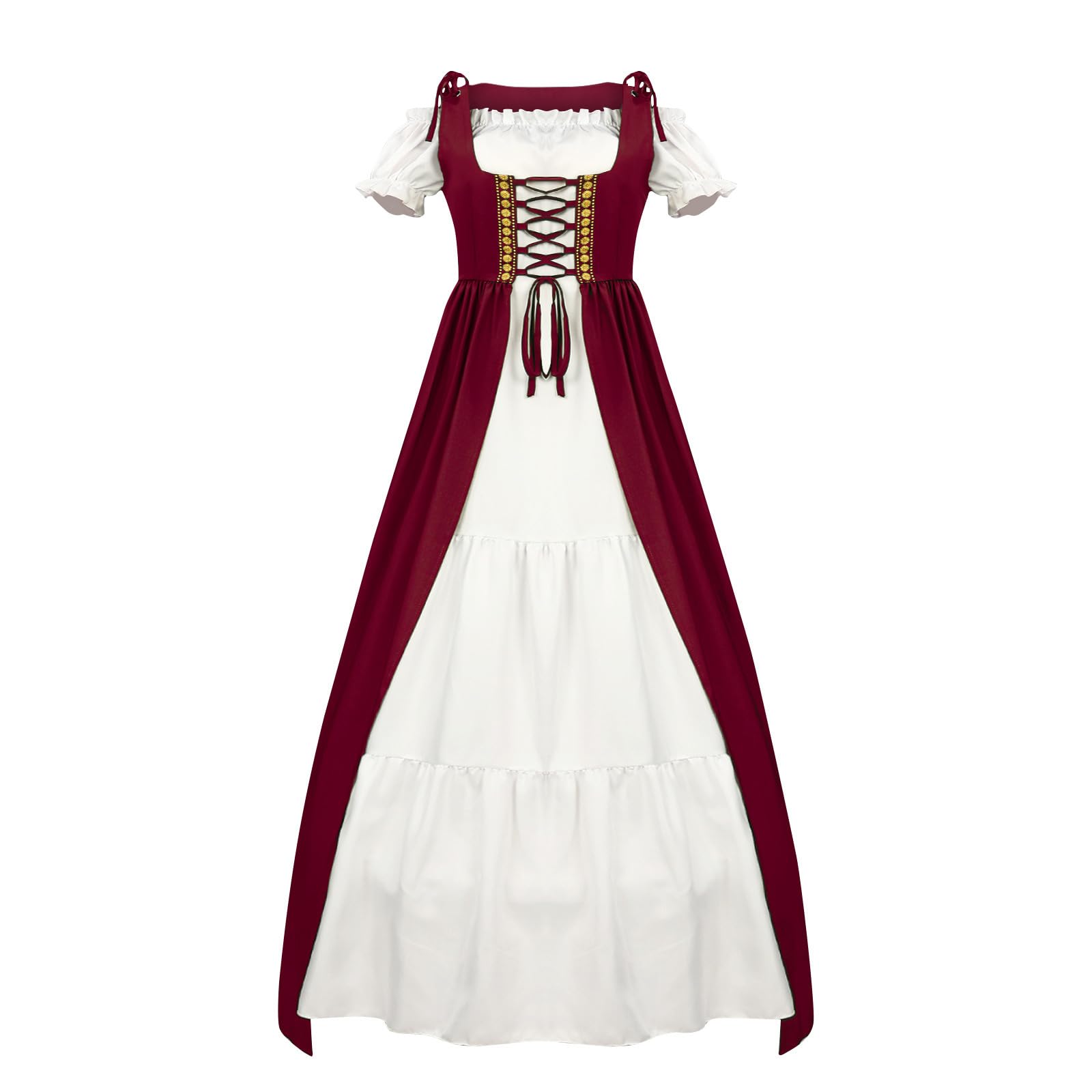 Vestido Medieval para Mujer, Vestido GóTico, Halloween, Carnaval, Disfraz, Retro, Vestido de Baile, Ropa Medieval, Vestido de Noche, Disfraz Medieval, Vestido Maxi para Mujer Vestido GóTico 2024