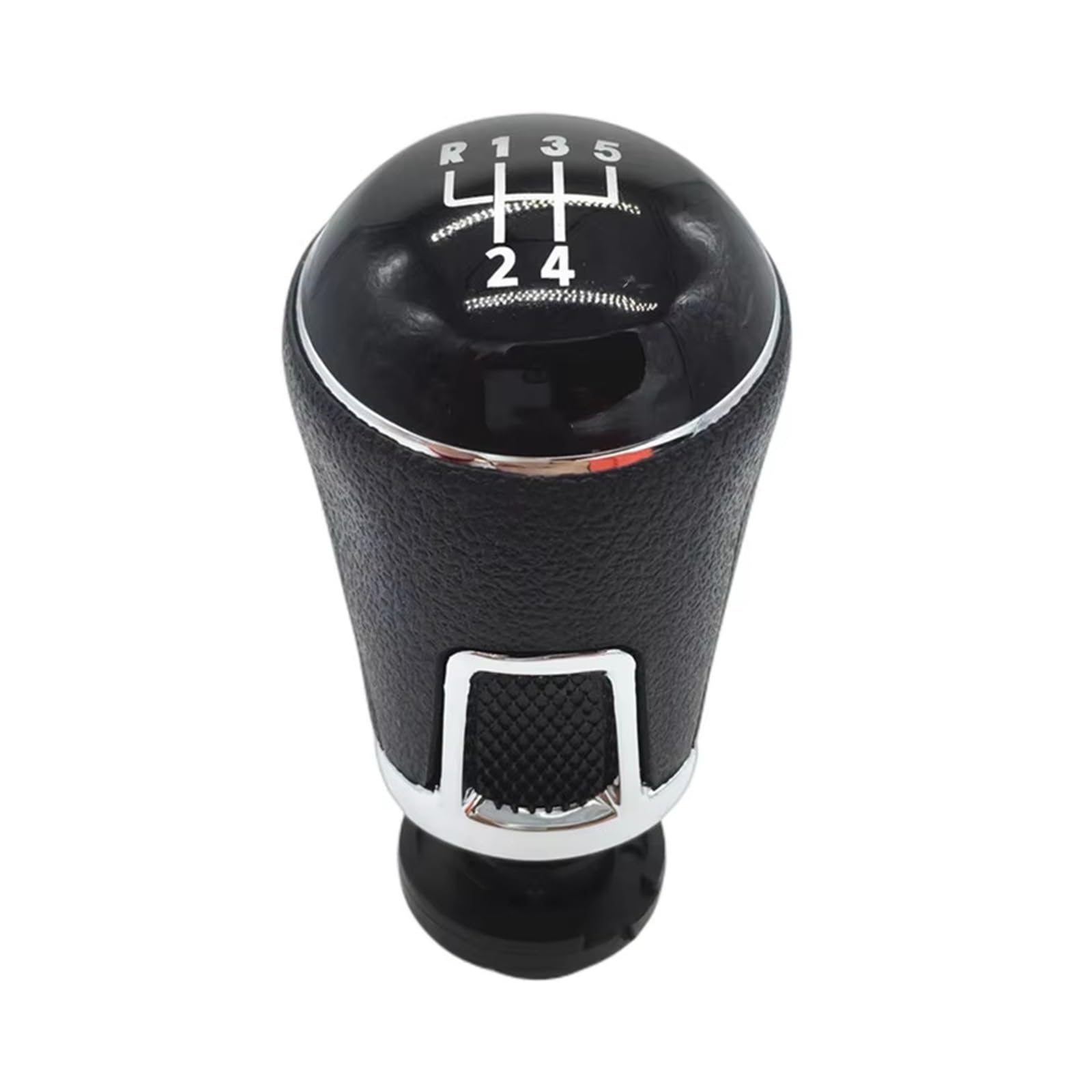 Tpsobru 5 Speed Shift Gear Lever Knob For Vw For Polo 6C 2011-2019 5/6 Speed Car Gear Shift Knob Lever Pen Gaiter Boot Cover Car Gear Shift Cover(5 Speed)