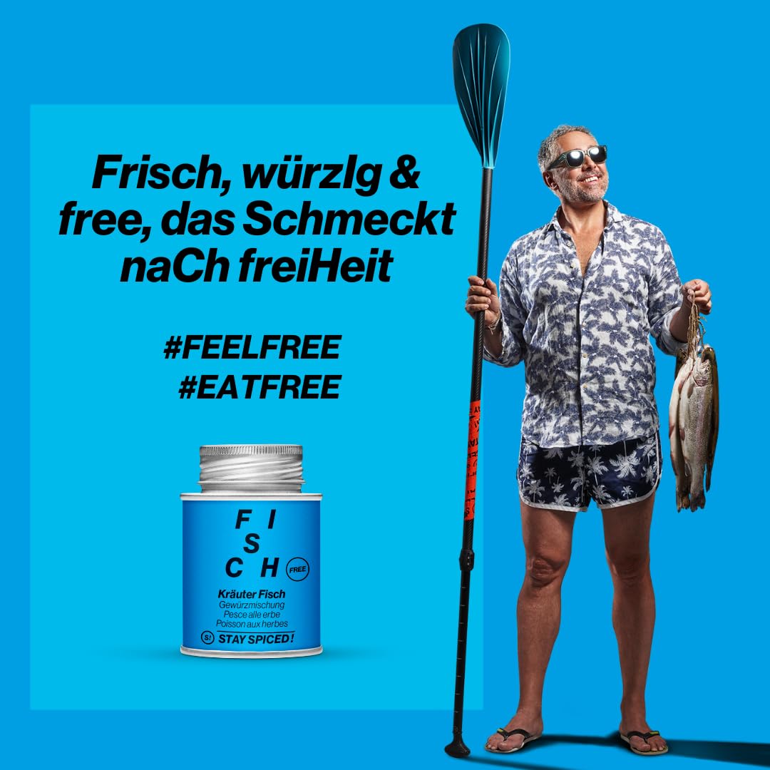 STAY SPICED! FREE | Premium Gewürzset mit 6 Gewürzen | Ohne Knoblauch & Zwiebel