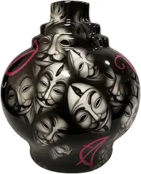 Vaso Vidro Base Narguile Desenhado V De Vingança