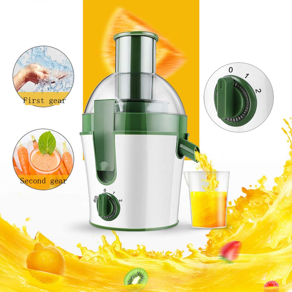 Centrifuga Frutta e Verdura, Centrifughe Estratti e Succhi Rigeneranti Apertura Larga, Base Anti-Scivolo, Centrifuga di Acciaio Inox con 2 velocità