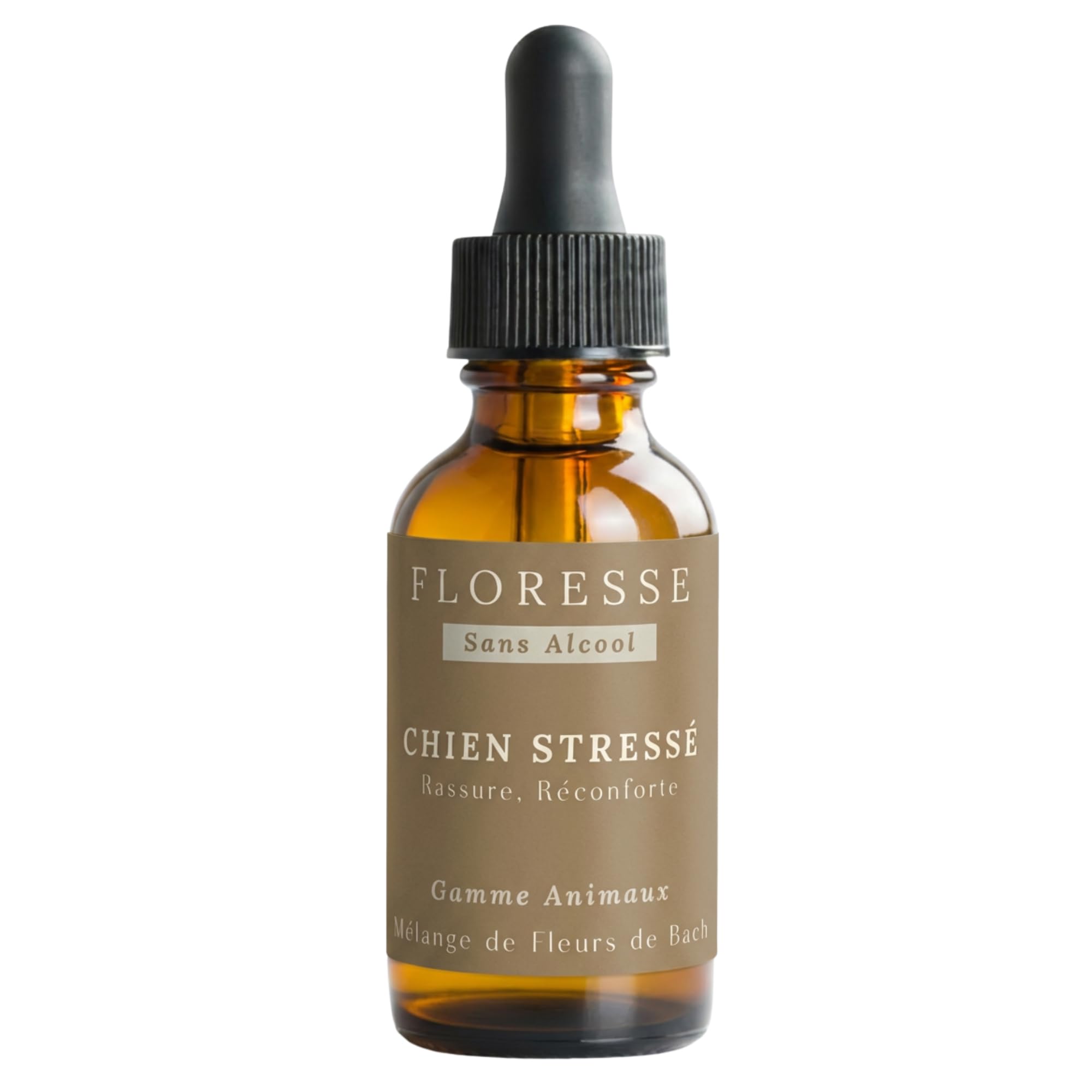 Conseil Fleur de Bach® – Fleurs de Bach Chien Stressé 30ml +1 OFFERT – Cure complète – Stress, anxiété, agitation – Chien apaisé et serein – "SANS ALCOOL" - Élixir floral traditionnel – Lot 2 flacons