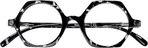 Miniatura 7 de Eyekepper Pequeñas gafas vintage para mujer de lectura - Retro Reading Eyeglasses Mini Odd Readers Men - Yellow Tortoise +3.00