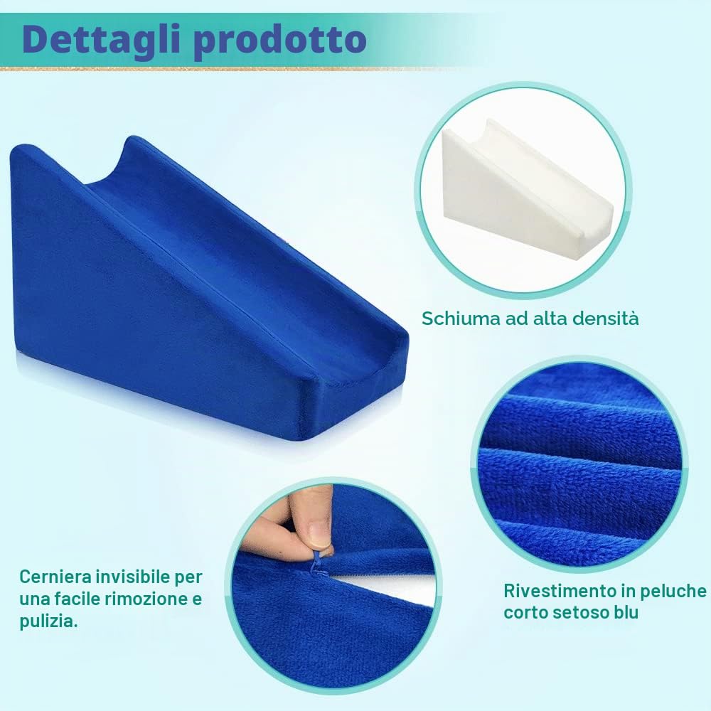 Cuscino per sollevamento braccia, cuneo elevatore per braccia, cuscino per braccia, cuscino per braccia, per dormire sedia a rotelle, cuscino per gomito chirurgia, recupero per terapia del braccio