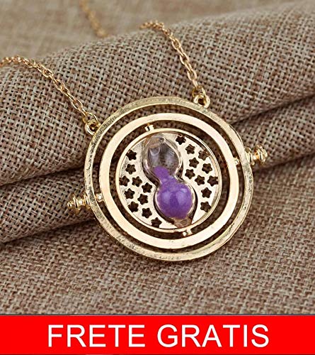 Colar cordão vira tempo Hermione Harry Potter FRETE GRATIS